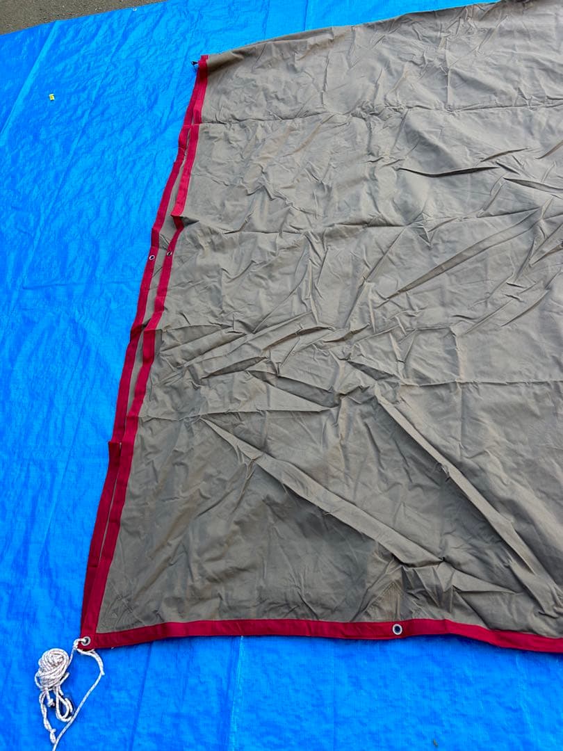 【美品】テンマクデザイン 焚き火タープ コットン レクタ