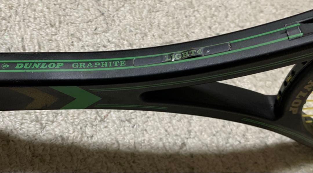 ビンテージ　DUNLOP 硬式　テニスラケット ケース付き 中古品