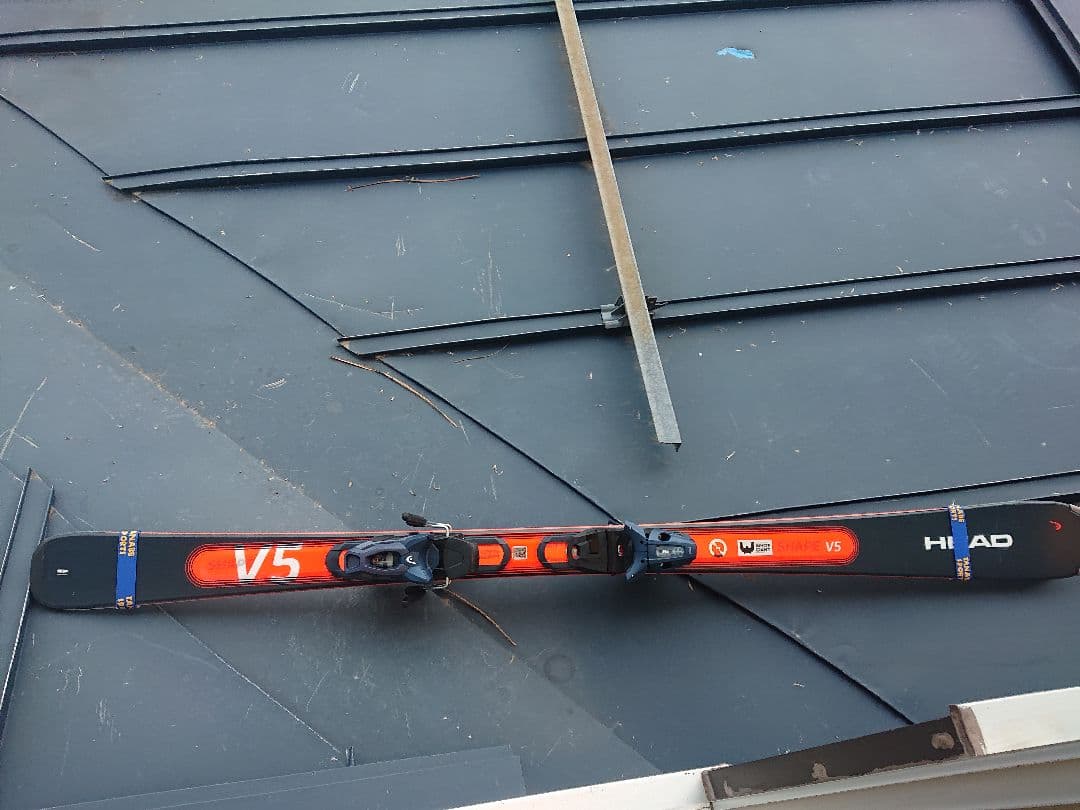 HEAD V5 スキー 赤/青/黒