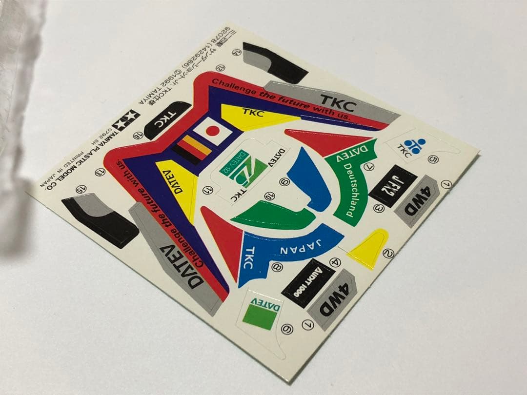 ミニ四駆 タミヤ サンダーショットJr. TKC仕様 限定 当時品 希少　非売品