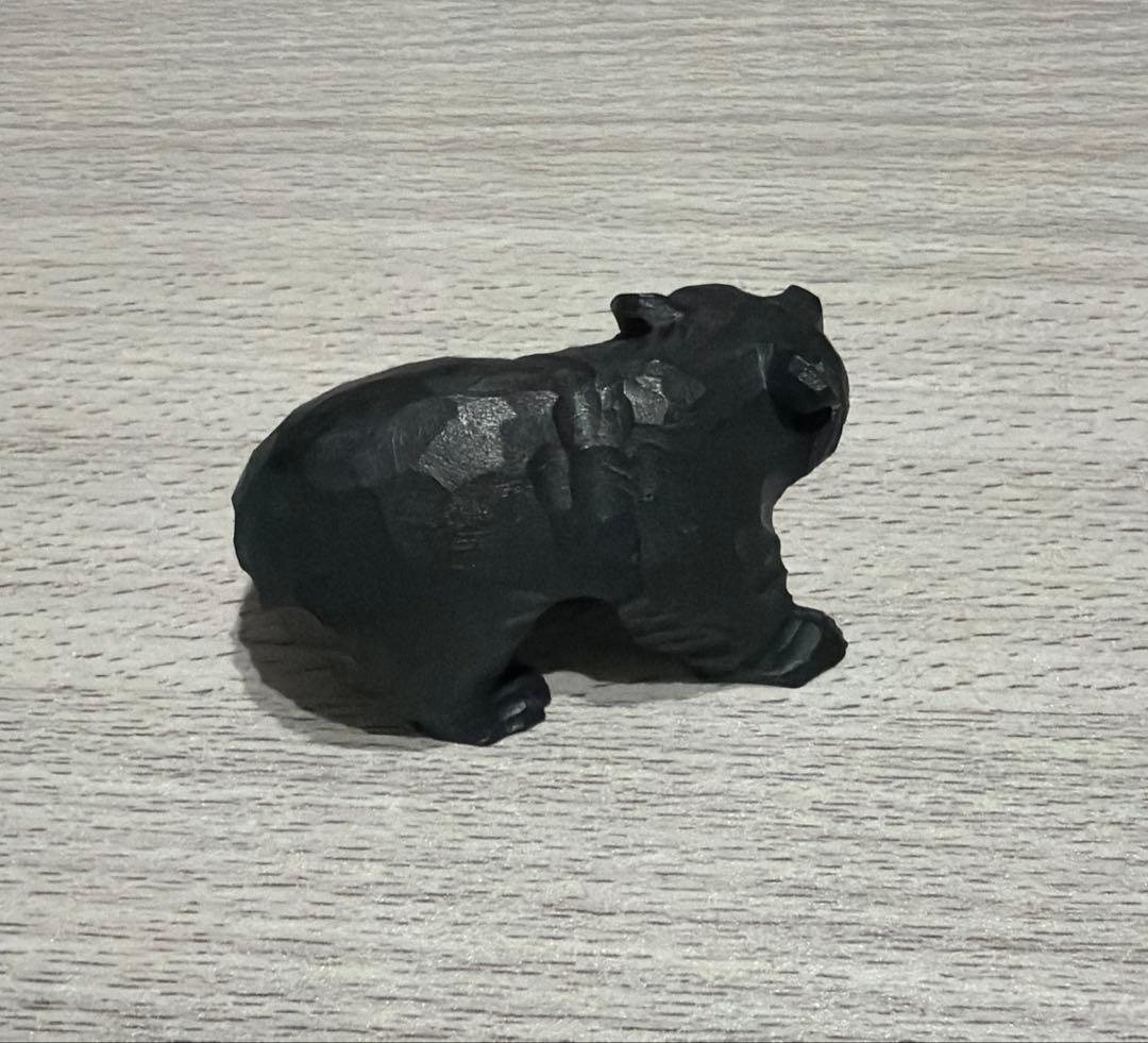 木彫りの熊◆2023年福缶 無印良品◆新品、美品