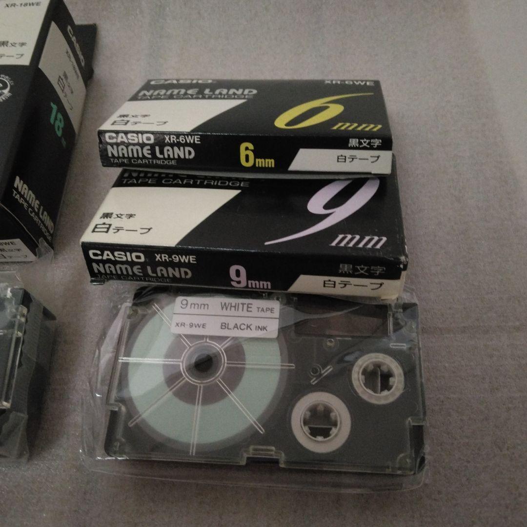 1426　カシオ　CASIO XR-18WE ほか　テープカートリッジ