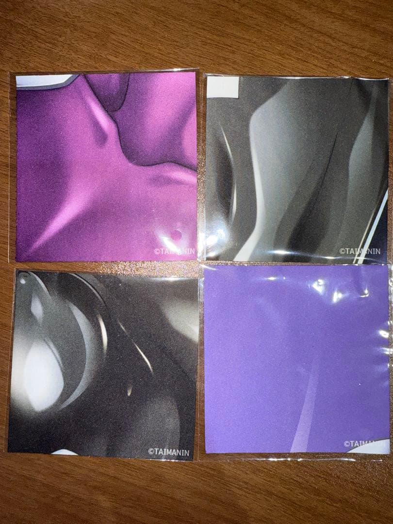 TAIMA対魔忍スーツ切れ端風クロス　4枚セット