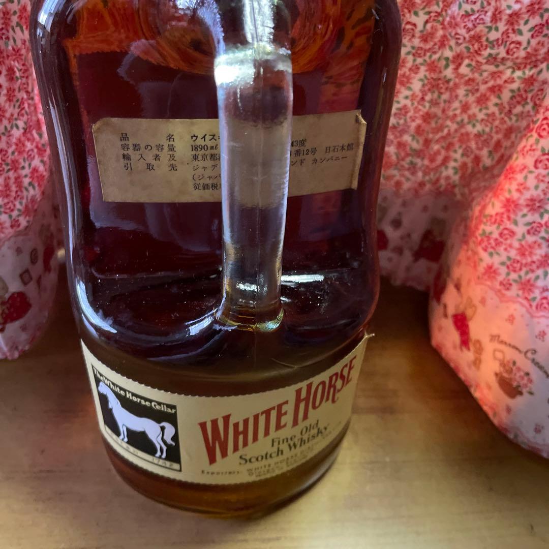 ホワイトホース　スコッチウイスキー　瓶