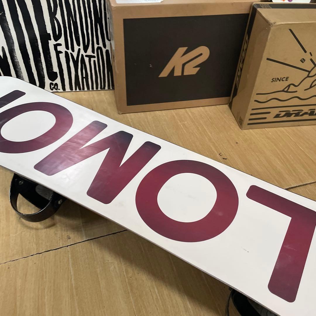 SALOMON×DRAKE　サロモン　ドレイクバインディング付スノーボードセット