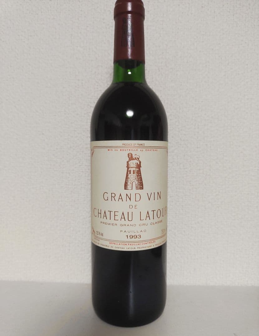 未開栓★シャトーラトゥール1993 750ml