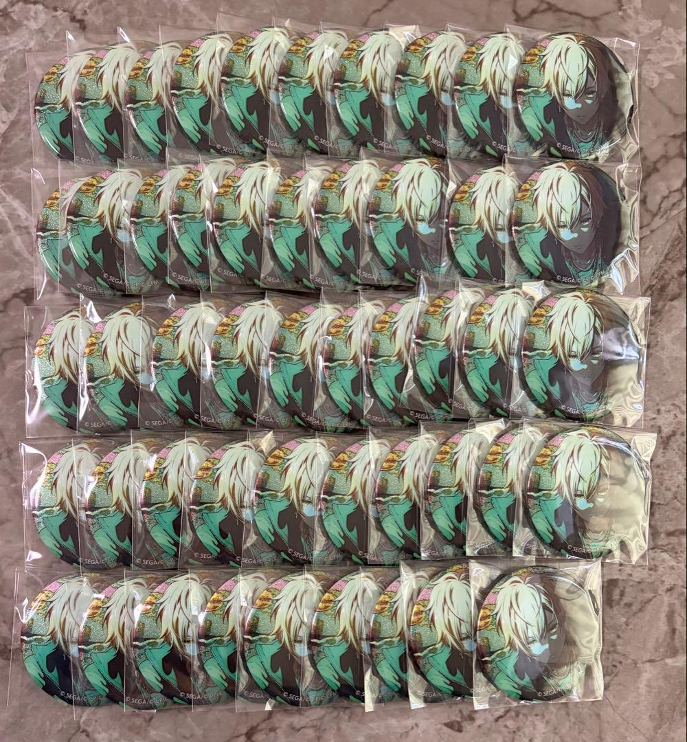 プロセカ　東雲彰人 グリッター缶バッジ 20A 49点