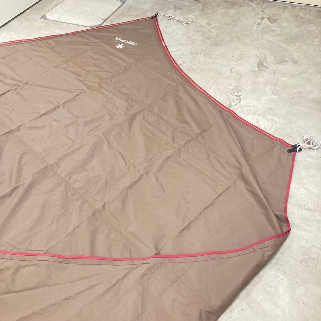 美品　スノーピーク　HDタープシールドヘキサM TP-861 ポール付き