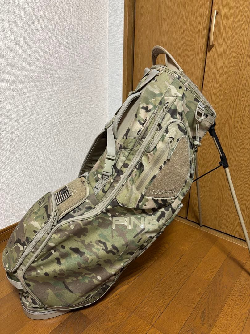 PING HOOFER キャディバッグ 迷彩