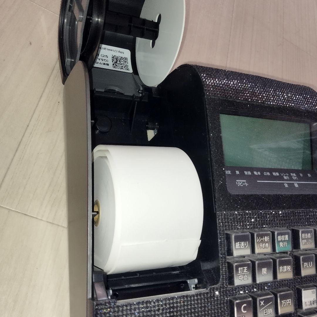 CASIO レジスター NL-300 電子店名スタンプ RAC-10付き　鍵あり