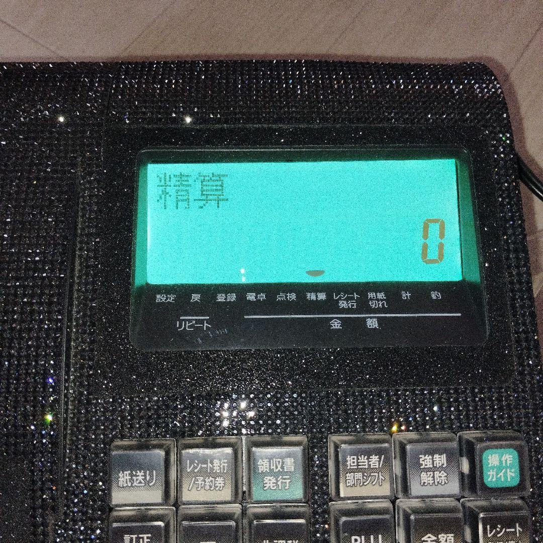 CASIO レジスター NL-300 電子店名スタンプ RAC-10付き　鍵あり