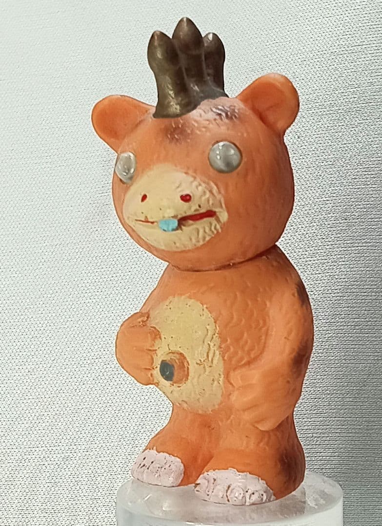 マルサン 快獣 ブースカ ミニ ソフビ シスコ チョコレートプレゼント品 当時物