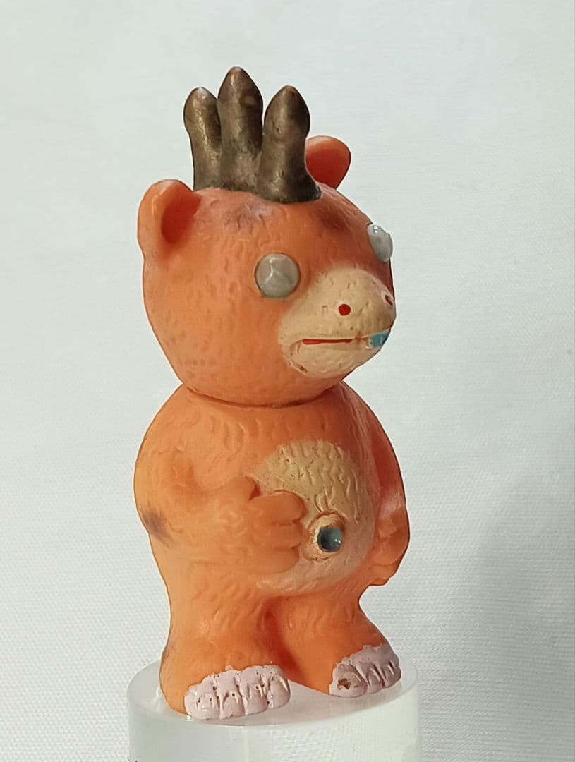 マルサン 快獣 ブースカ ミニ ソフビ シスコ チョコレートプレゼント品 当時物