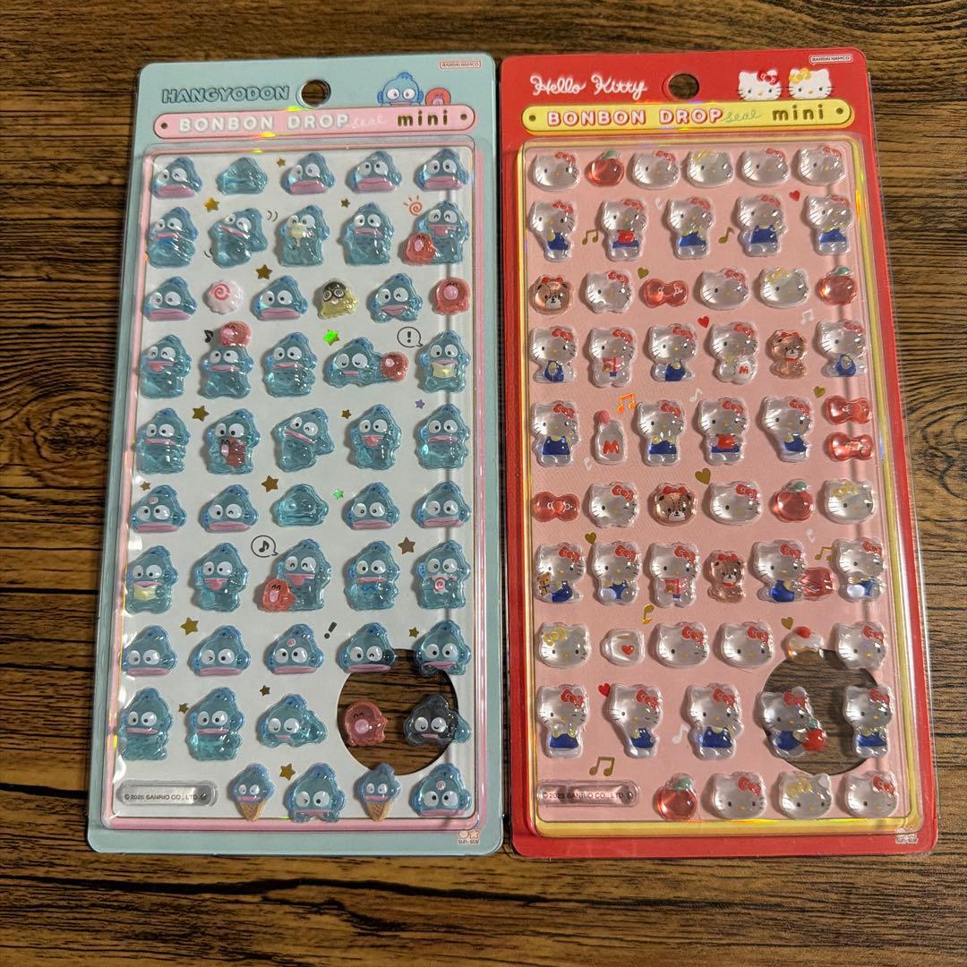 ボンボンドロップミニシール　サンリオ　たまごっち　8枚セット