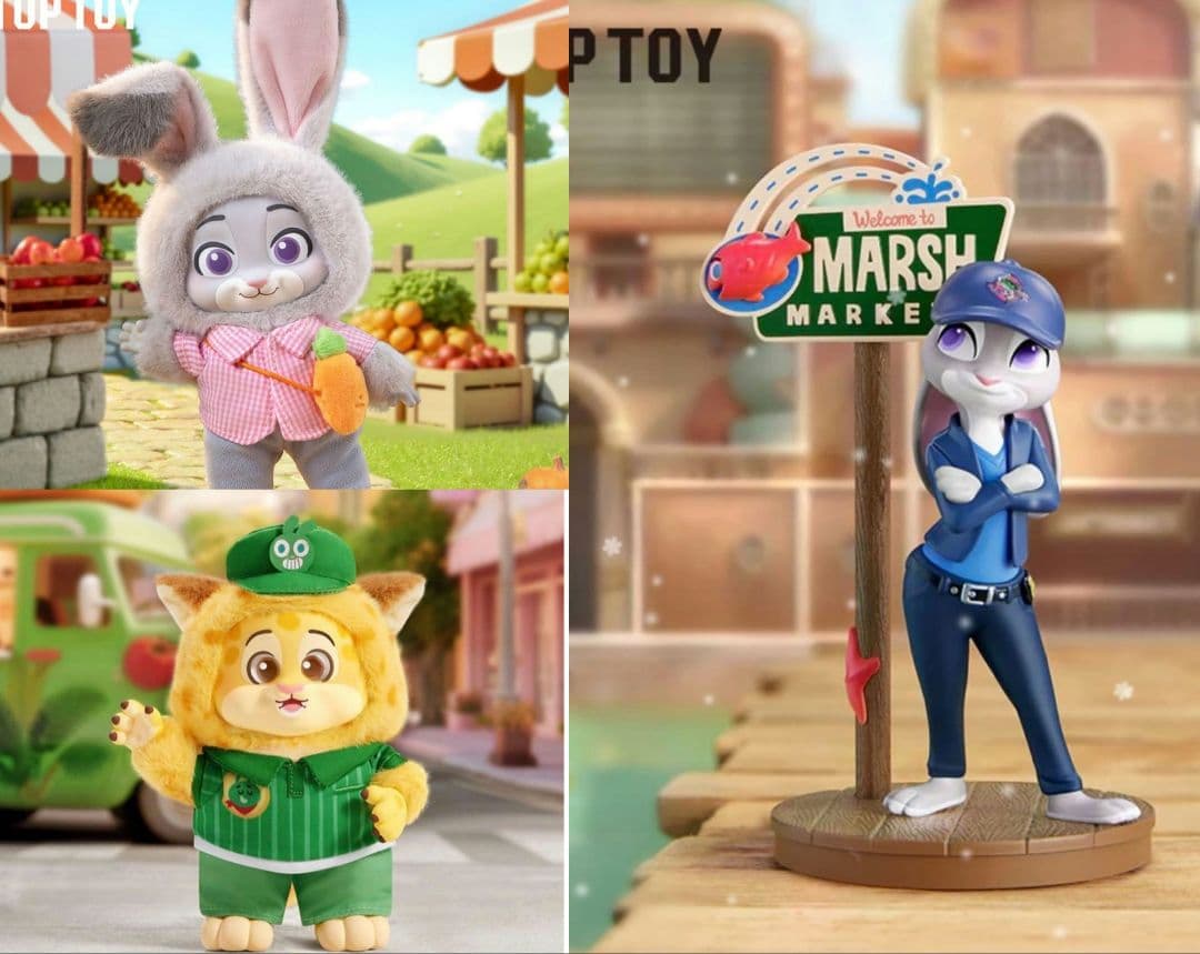 ズートピア toptoy トップトイ ジュディ クロウハウザー