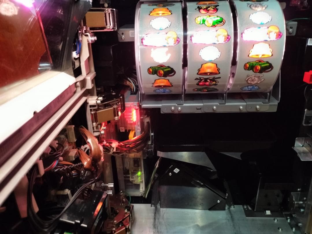 【パチスロ実機】 オリンピア★ガールズ＆パンツァーG【不要機付】