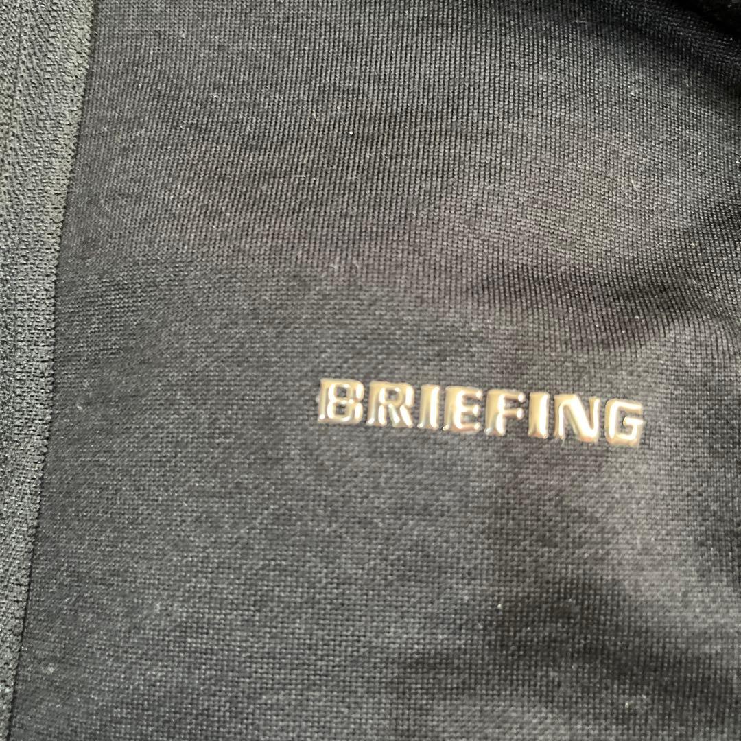 美品　ブリーフィング　ハーフジップスエット　M