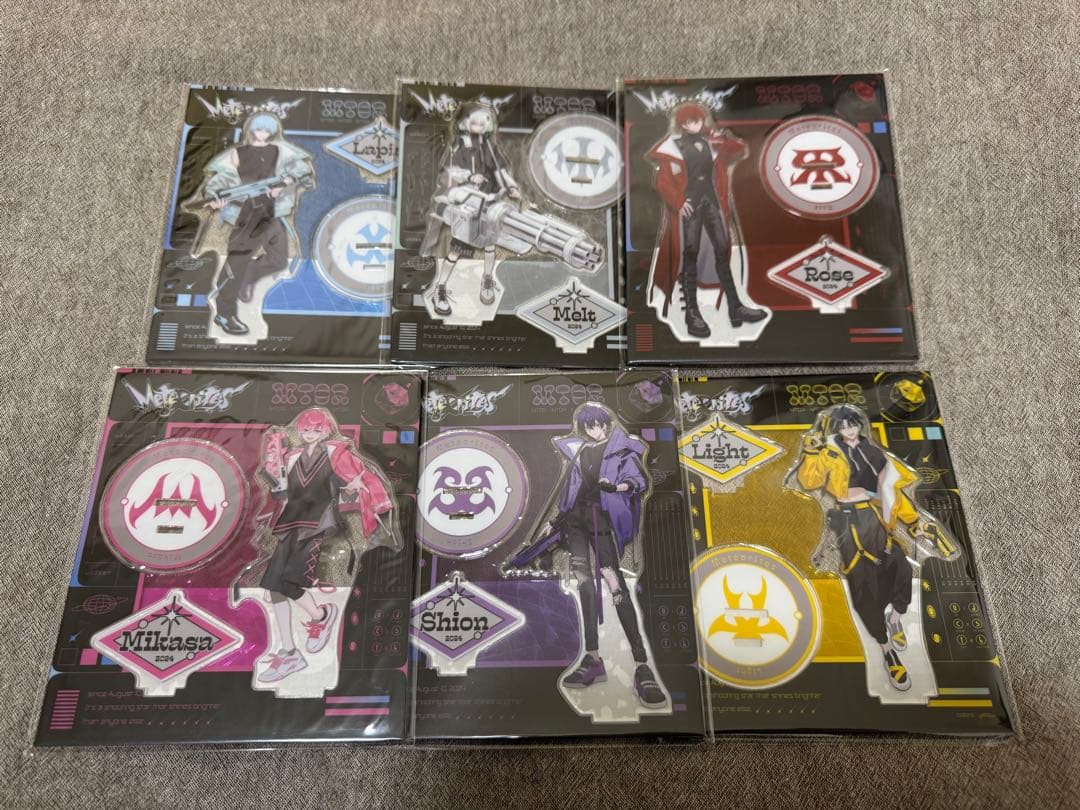 めておら デビュー記念 スターターグッズ アクリルスタンド 全6種まとめ