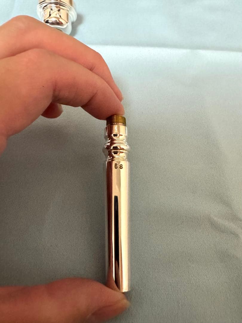 Greg Black 1-1/4Cと6S ツーピースマウスピース　トランペット