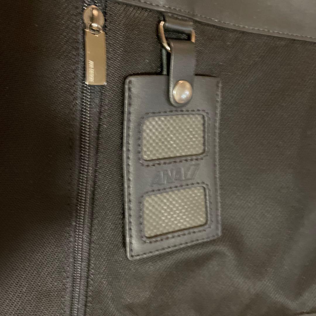 ANA デザイン　ガーメントバッグ　ブラック 未使用　美品　ナイロン