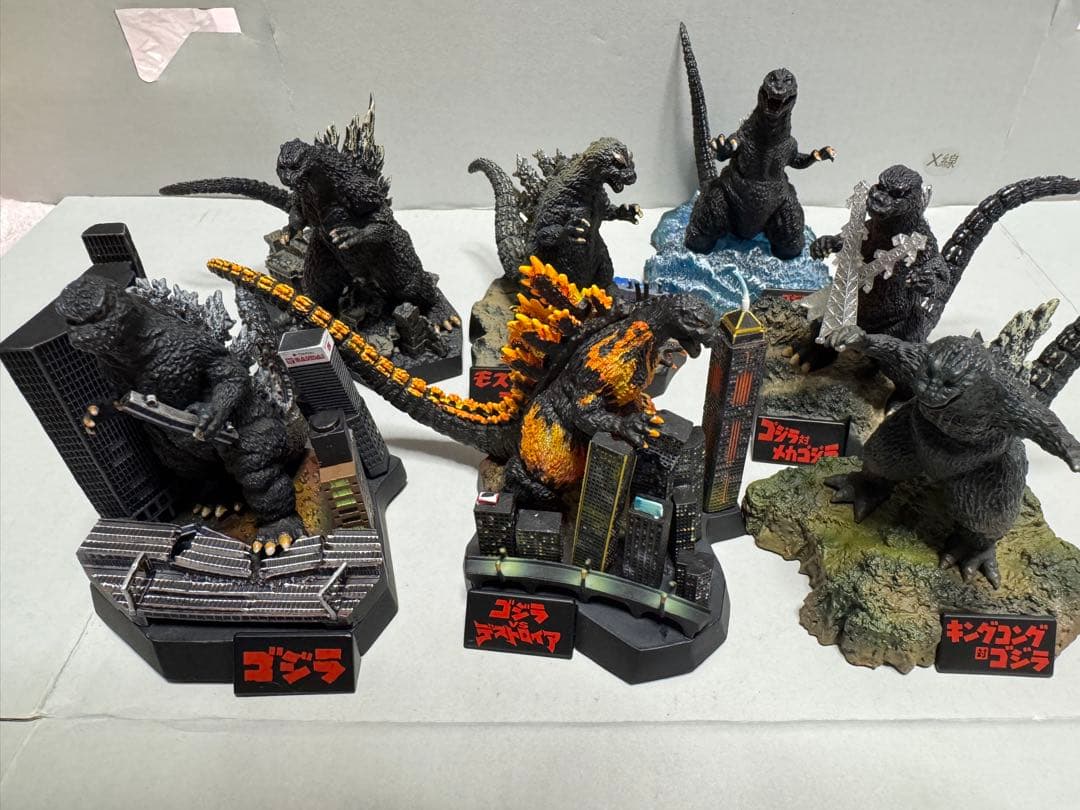 名鑑シリーズ 酒井ゆうじプロデュース ゴジラ全集　ノーマル7種セット