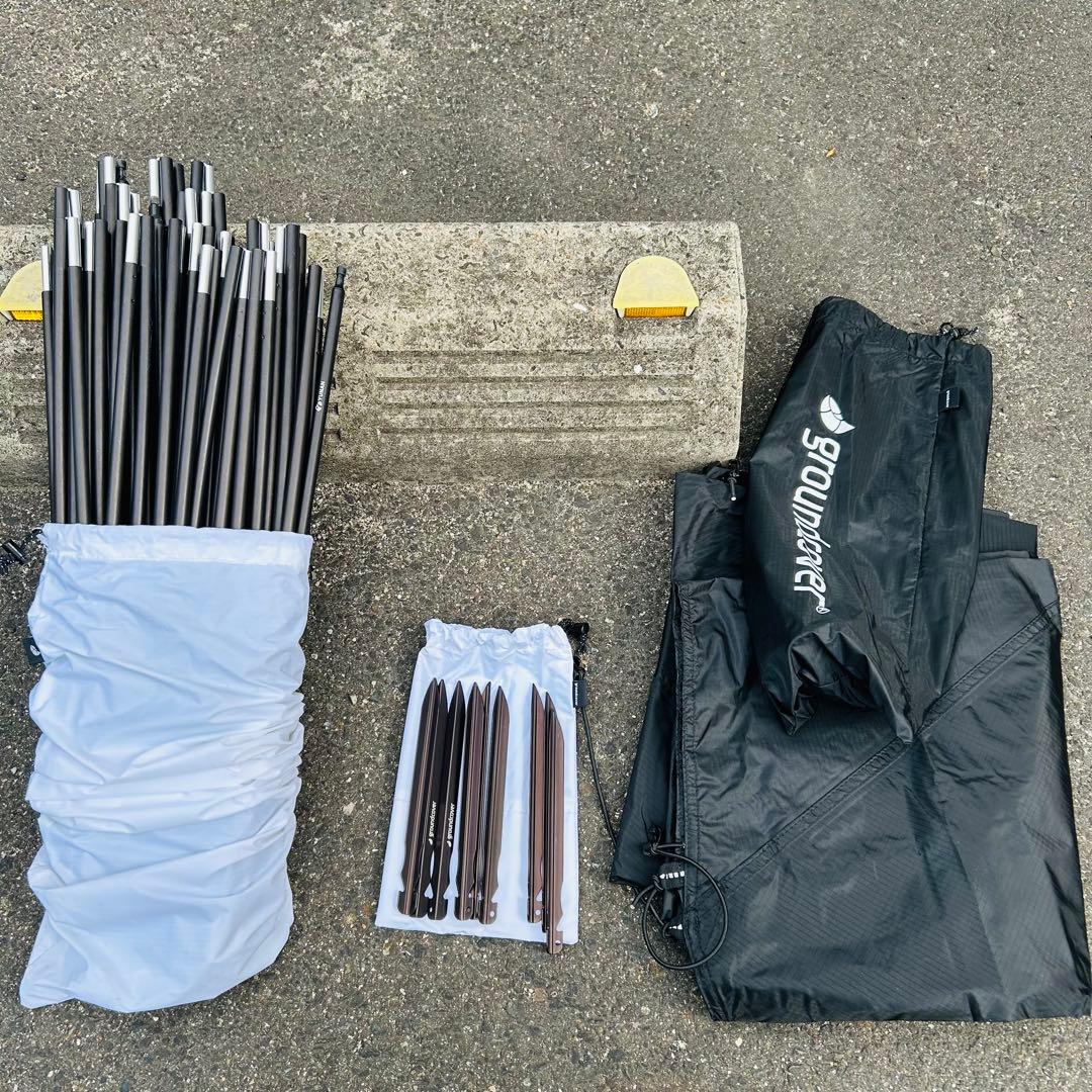 groundcover Acorn house 3.45 グランドシート付き