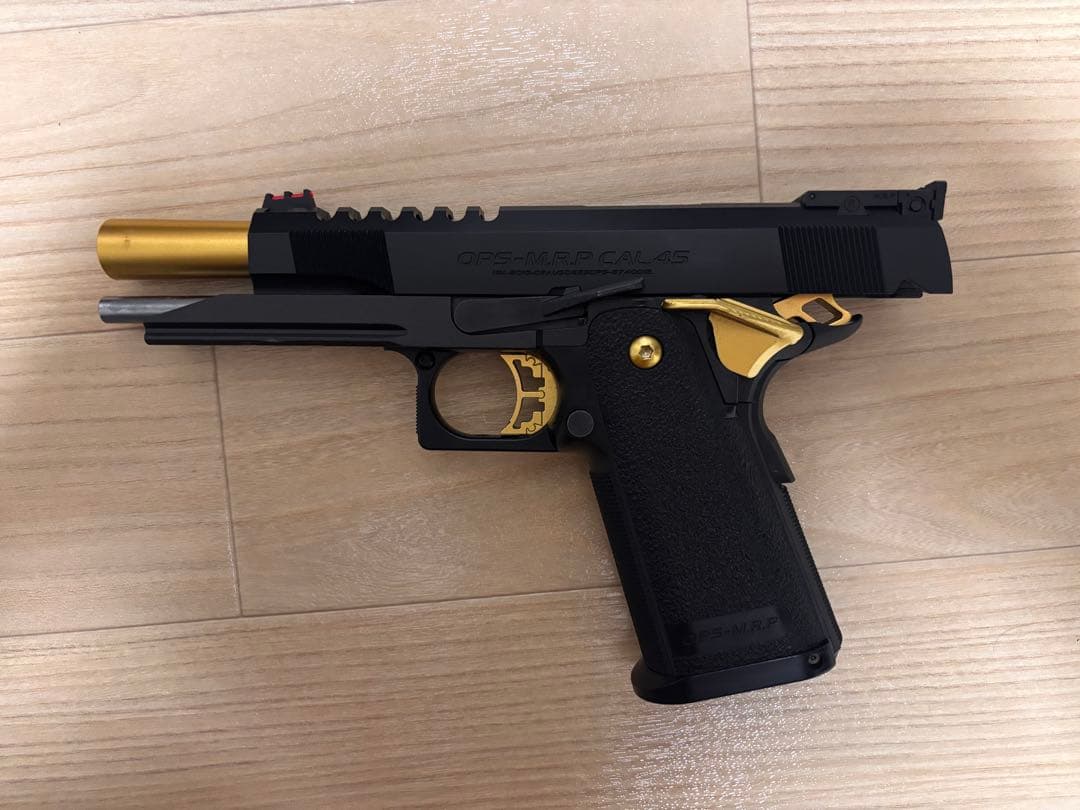 東京マルイ ハイキャパ 5.1 ゴールドマッチ 18歳以上 ガスブローバック