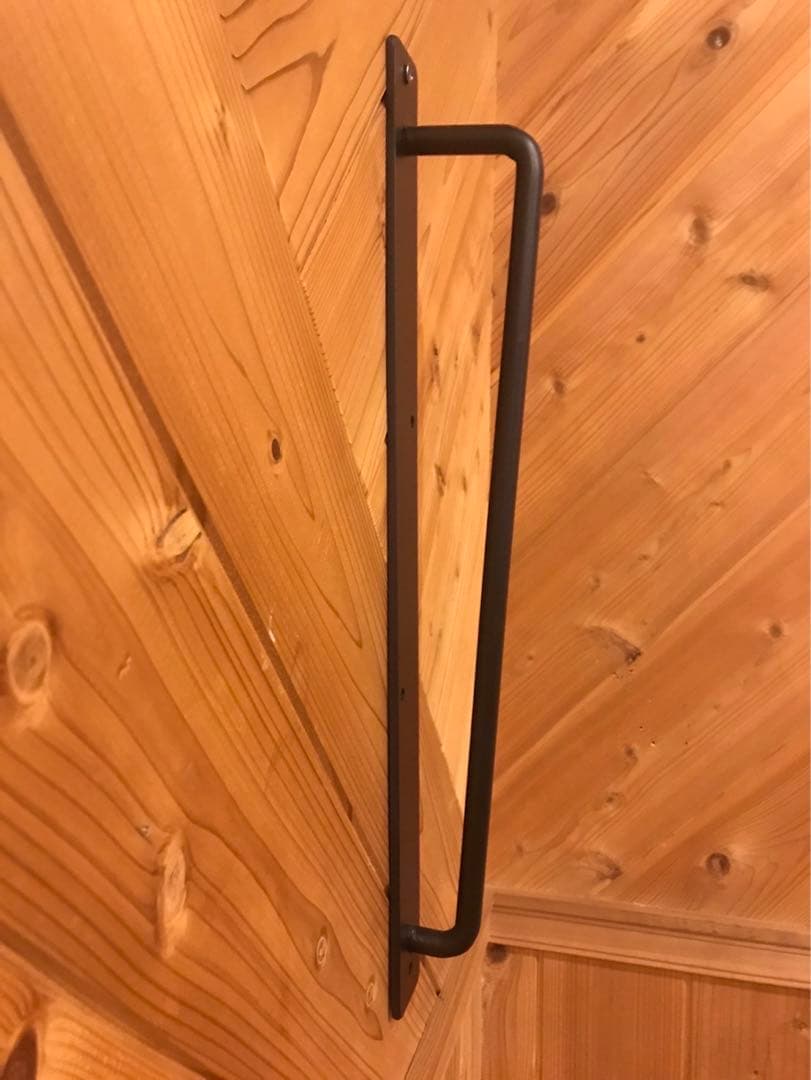 【アイアン職人】重厚感ある扉等に似合う‼️　取手　2個セット