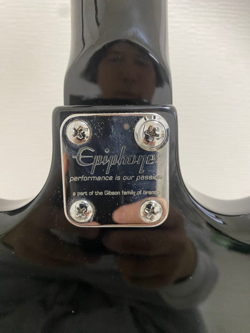 エピフォン　SG エレキギター ブラック