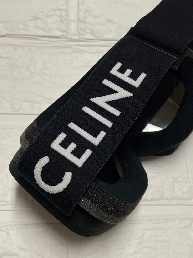 【未使用】CELINEセリーヌ　スタッズ付きスキーゴーグル　❤︎