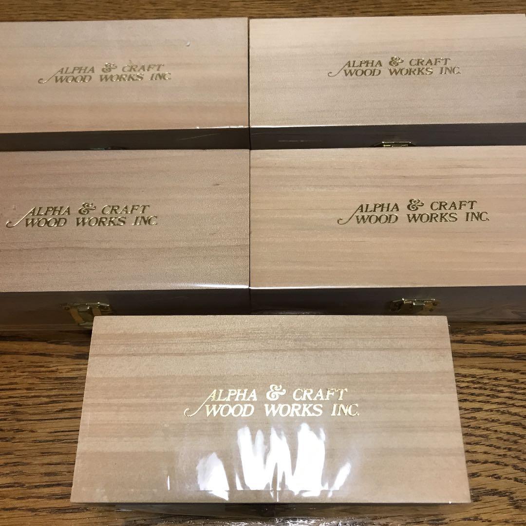 ALPHA & CRAFT WOOD WORKS INC 5個セット