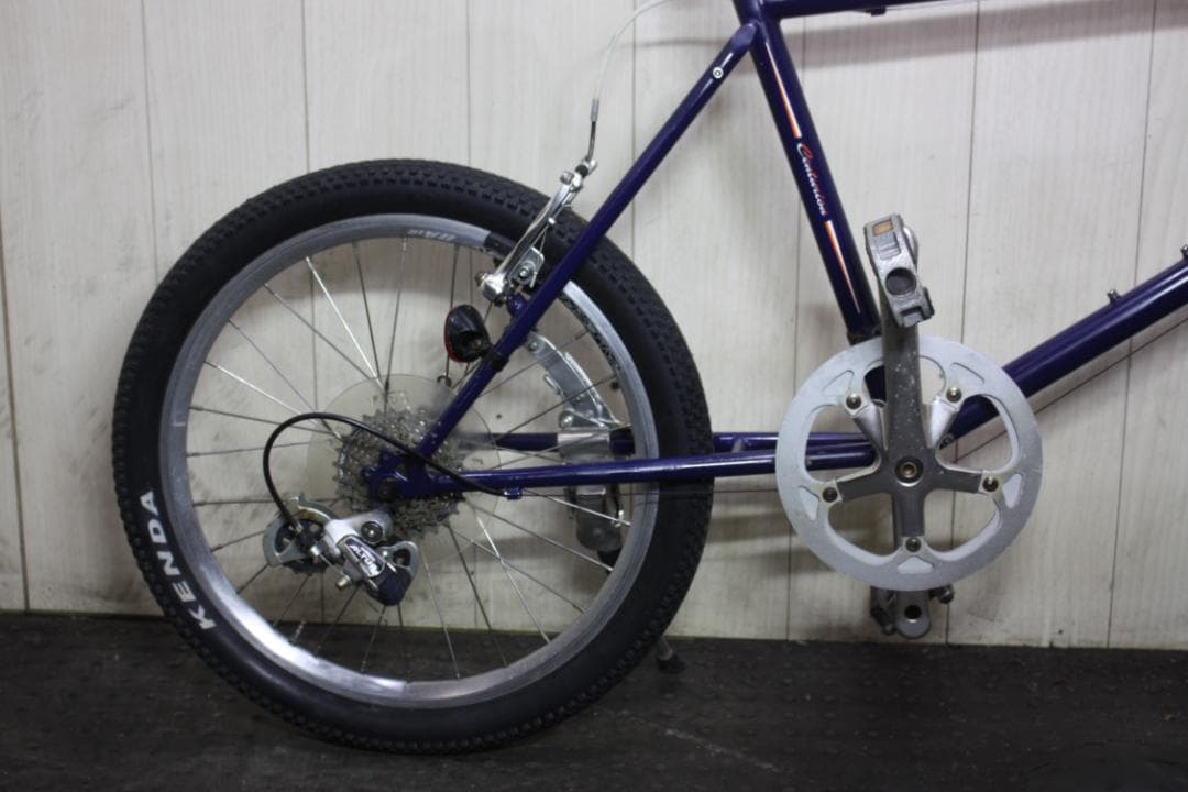 センチュリオンMD20 20インチ クロモリ シマノ7速 430mmミニベロ