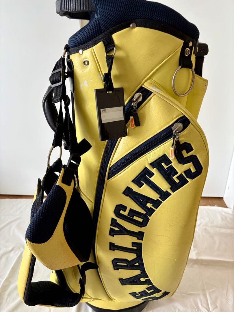 PEARLY GATES キャディバッグ 89 イエロー