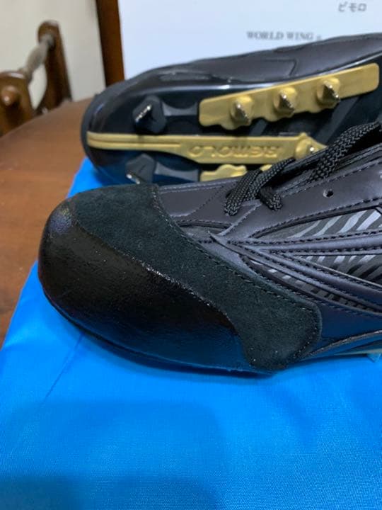 野球スパイク　ビモロ　29cm P革甲縫い加工済(野手右投用)