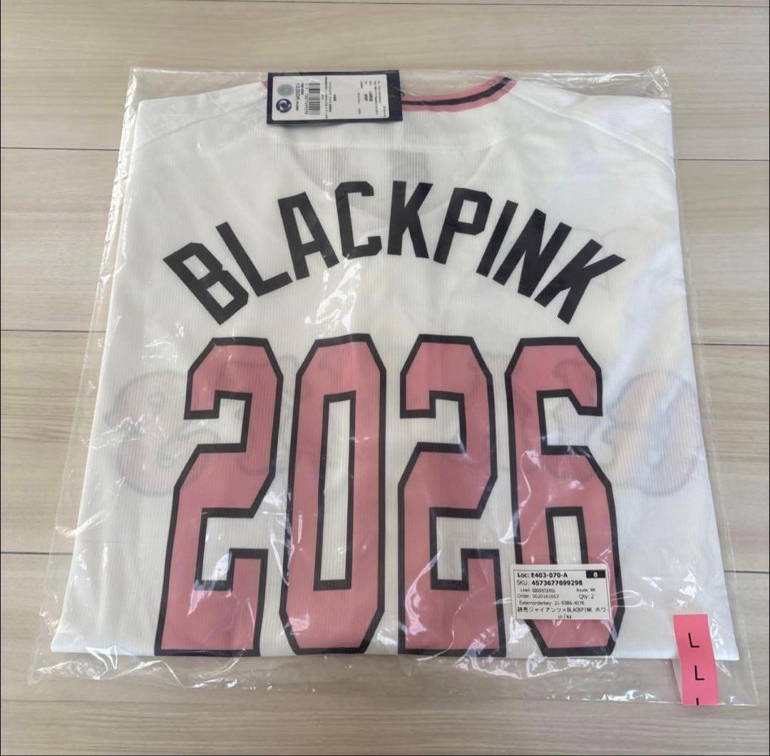 BLACKPINK 2026 ユニフォーム Lサイズ　ジャイアンツ