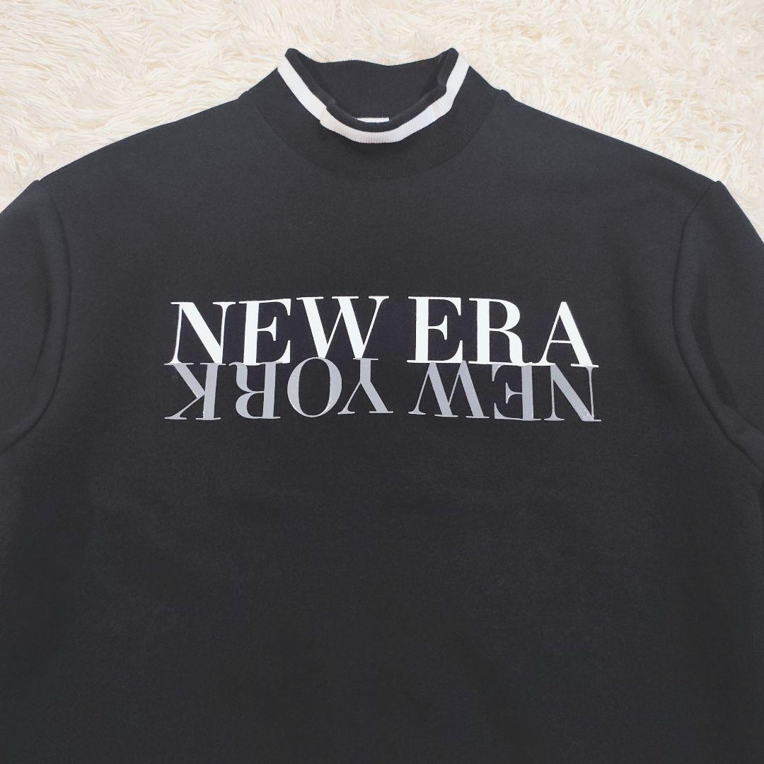 美品 NEW ERA GOLF テックスウェットモックネック クルーネック Ｌ