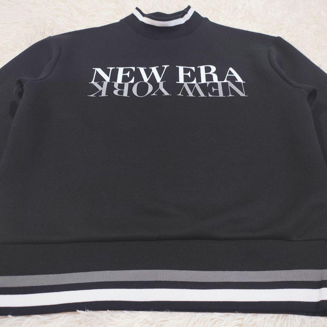美品 NEW ERA GOLF テックスウェットモックネック クルーネック Ｌ