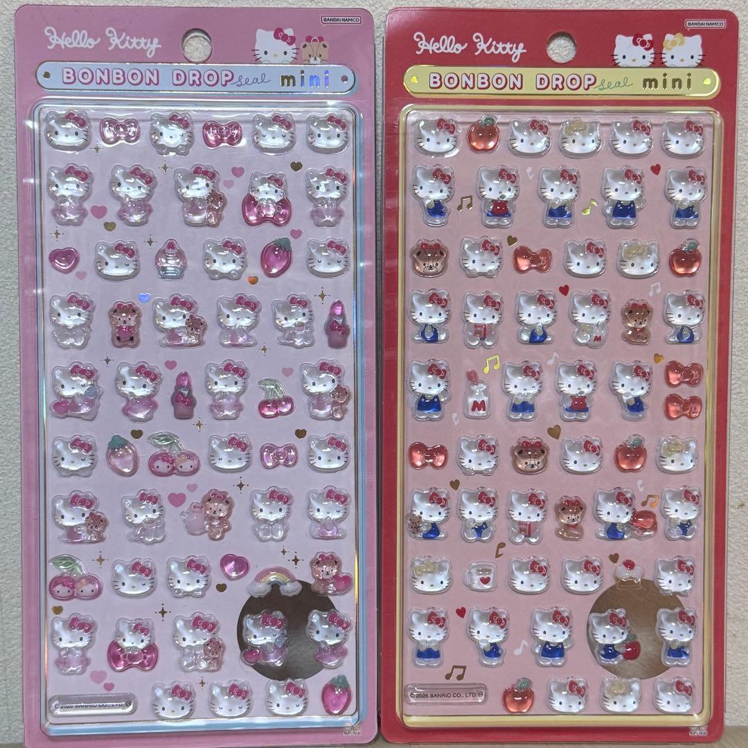 【正規品】ボンボンドロップシール❋サンリオ ミニ&たまごっち❋コンプリートセット