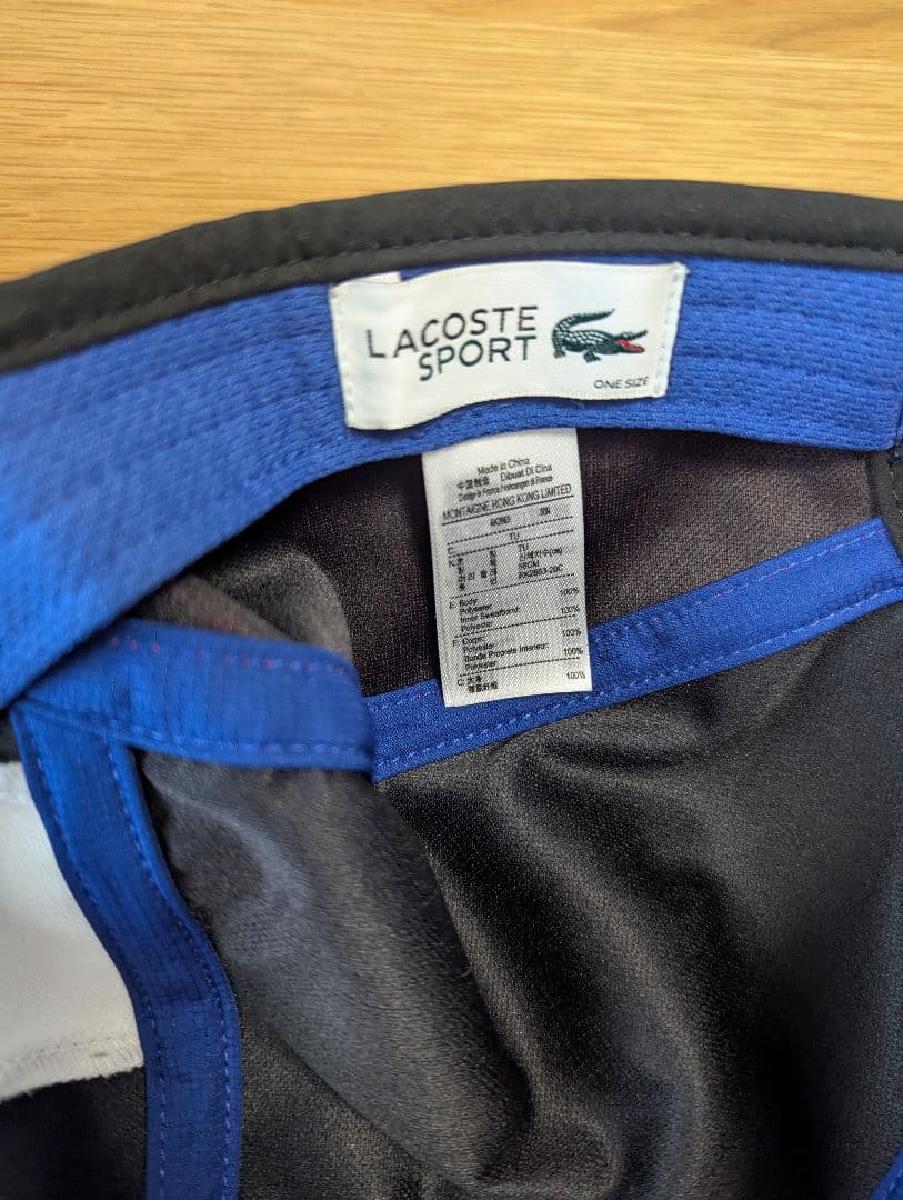 ラコステ　テニスキャップ　２個