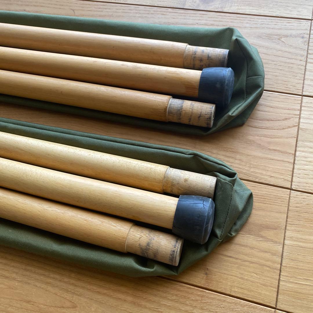 【yoshi1212】マウンテンリサーチ　タープ&ウッドポール2本セット