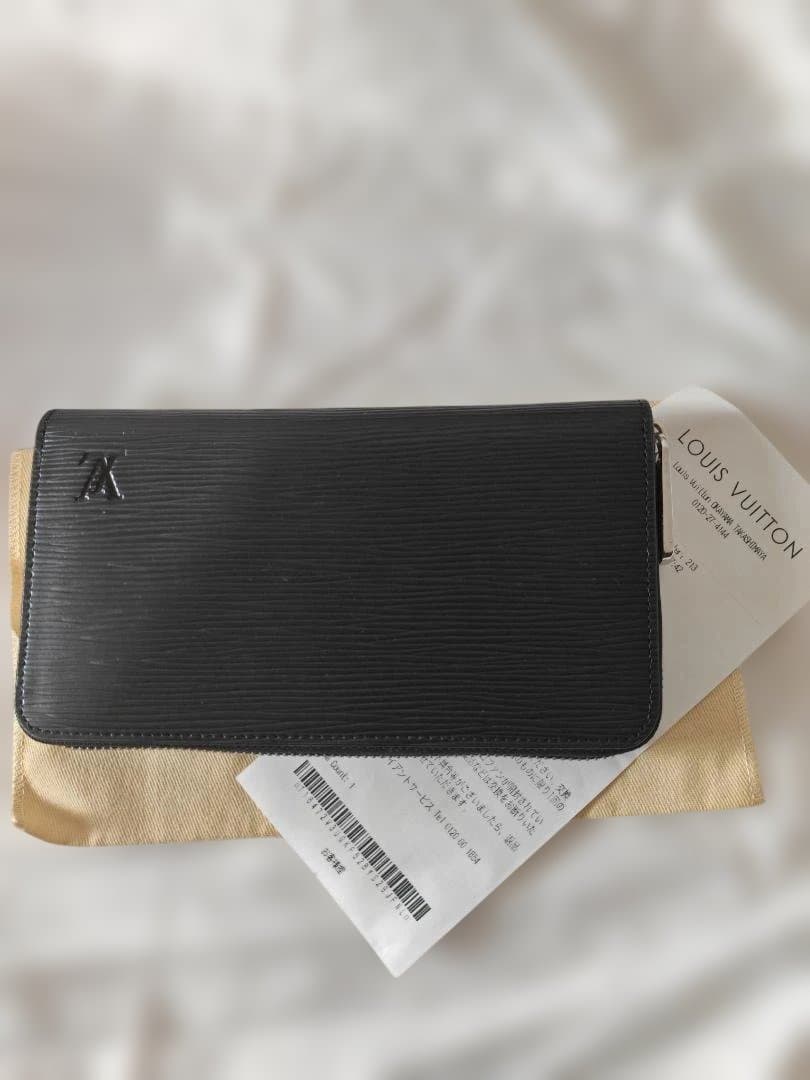 美品 LOUIS VUITTON エピ ジッピーウォレット ノワール 長財布