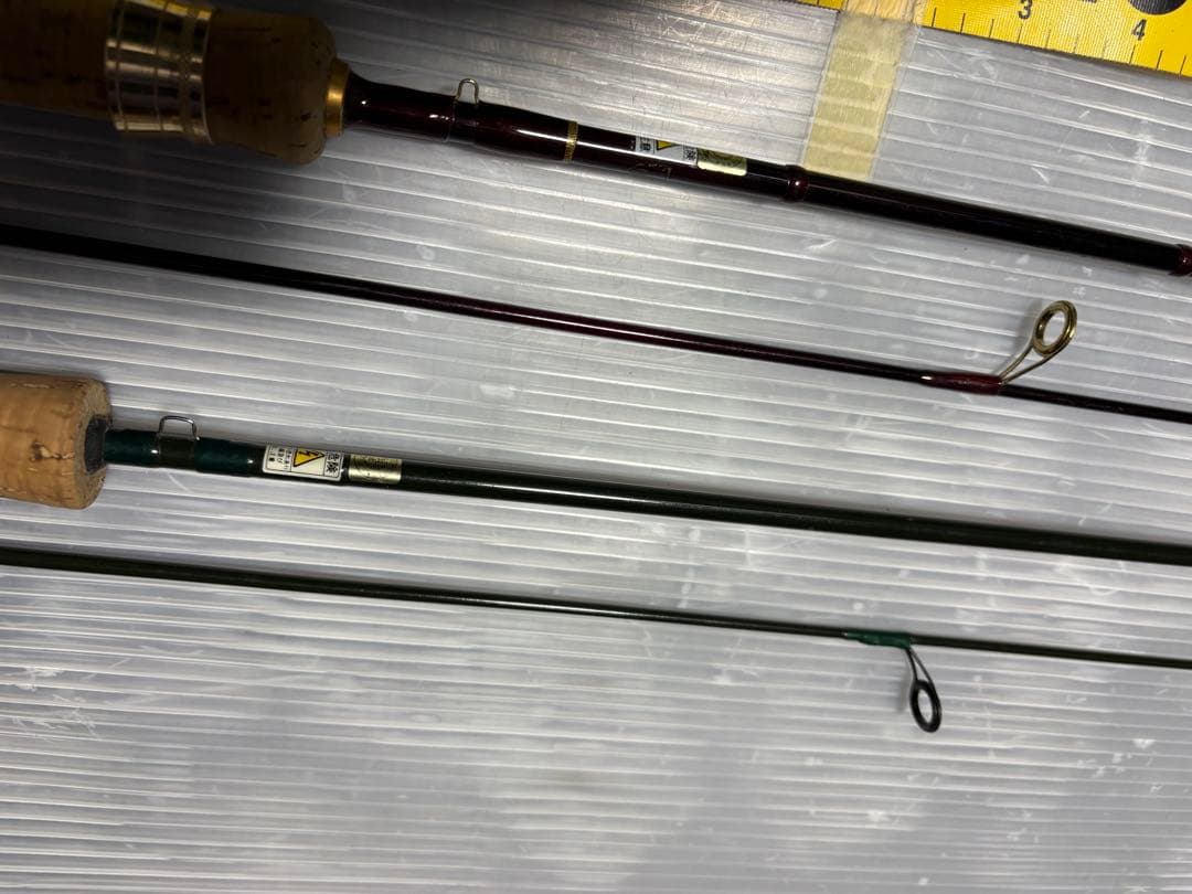 オールド　テネシーグリップ　カーボン　ルアーロッド　セット　60ULR&552