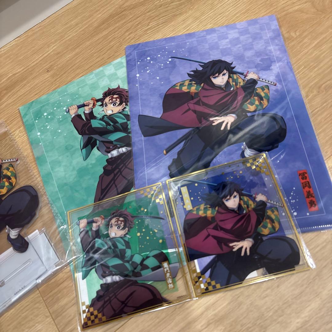 鬼滅の刃　アニプレックスオンラインくじ　C賞ビッグアクリルスタンド　冨岡義勇8点
