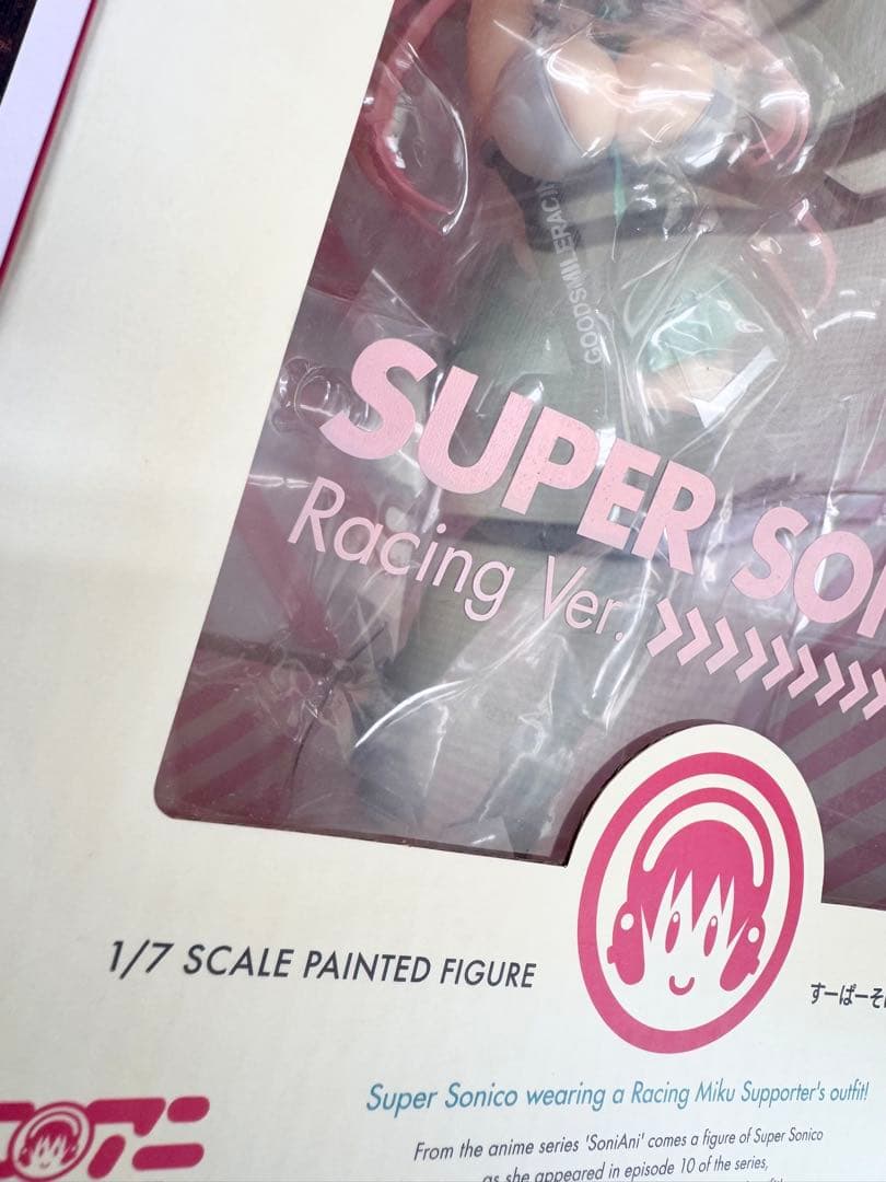 開封品 Super Sonico Racing Ver. 1/7スケール そに子