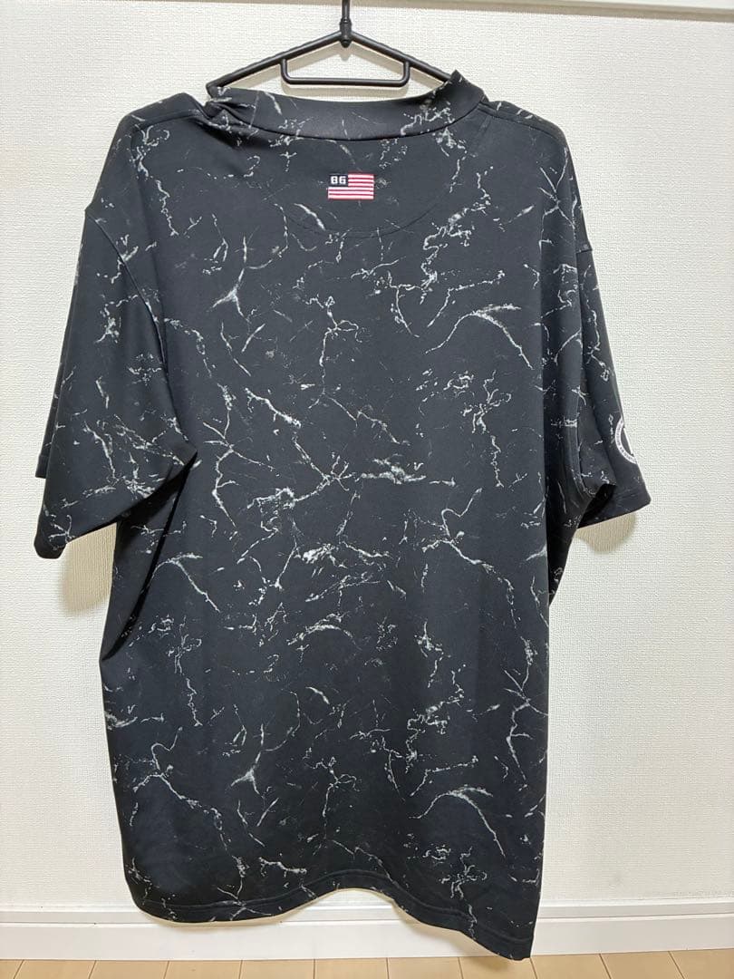 ブリーフィング BRIEFING 半袖シャツ　サイズＬ　モックネック