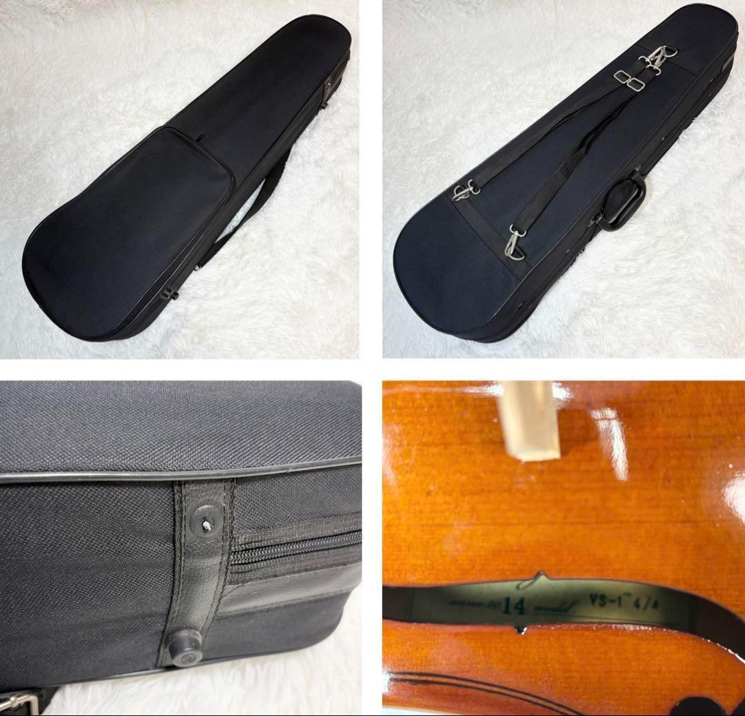 Carlo giordano バイオリン VS-1 4/4サイズ 弓 ケース付