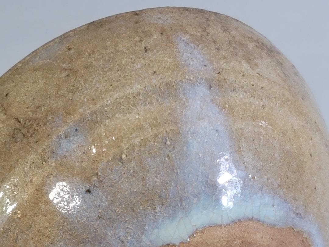 古美術 桃山 古唐津 無地茶碗 DT342