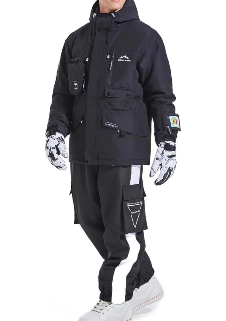 MARUYUKIスノーボードウェア 黒