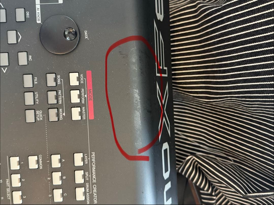 Yamaha MOXF8 シンセサイザー 専用ケース付き