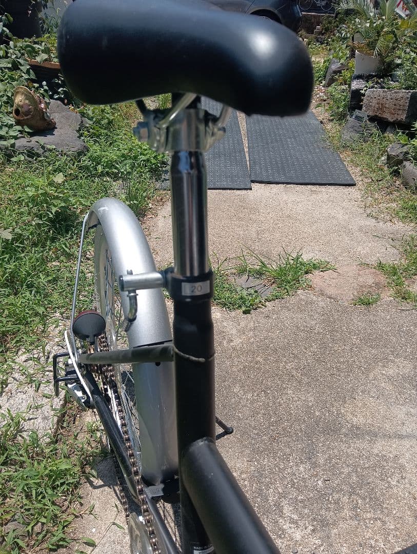 SoftBank 折りたたみ自転車 ブラック